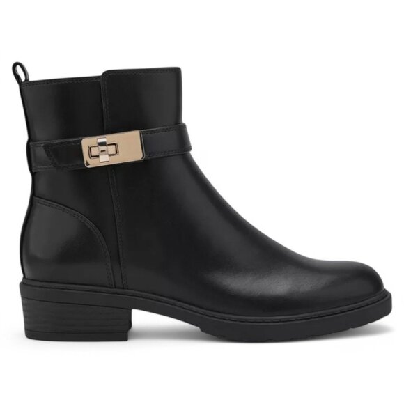 Giani Bernini Women's Becca Memory Foam Buckled Booties - Picture 2 of 4